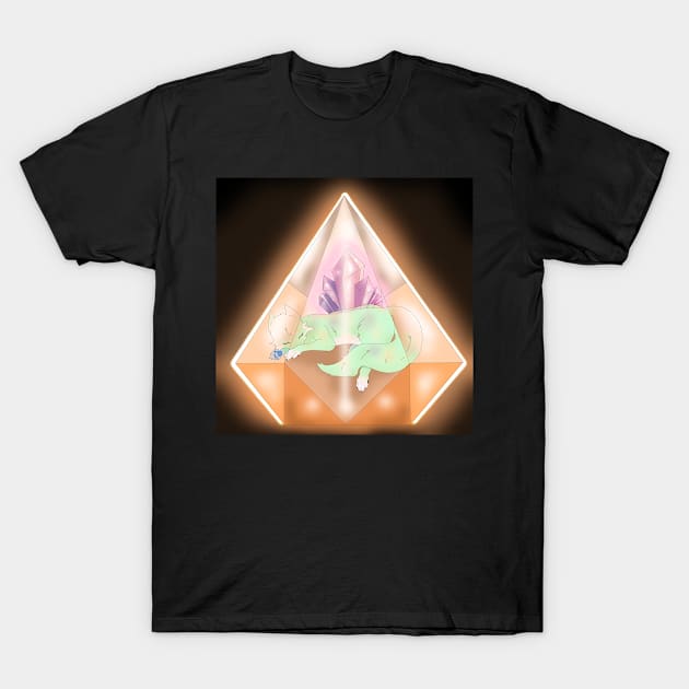 Crystal fox T-Shirt by XoXy24